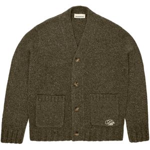 Prohibited Gebreid vest 'Scout'  olijfgroen