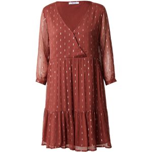 ABOUT YOU Jurk 'Mette'  roestrood / zilver