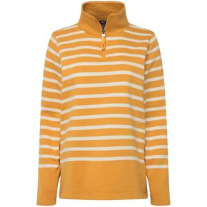 LAURASØN Sweatshirt  honing / wit