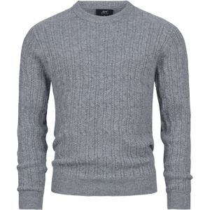 JEFF Trui 'JFMicah'  lichtgrijs