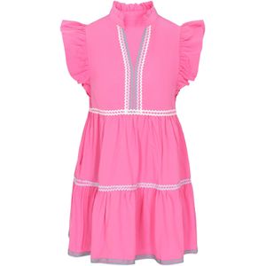 NAEMI Jurk 'Fashion Look'  turquoise / lichtlila / pink / wit