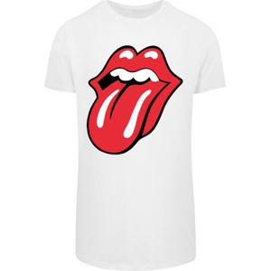 F4NT4STIC Shirt 'The Rolling Stones'  rood / zwart / wit
