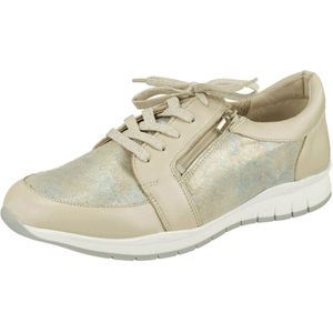 Lei - Naara - Sportieve Veterschoen - Beige - Casual Schoenen