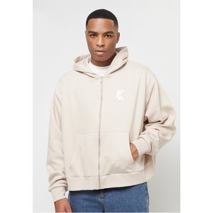 Karl Kani Sweatvest  crème / wit