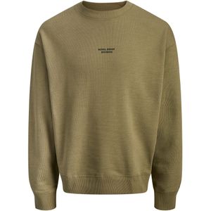 R.D.D. ROYAL DENIM DIVISION Sweatshirt  olijfgroen / zwart