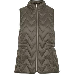 Fransa Bodywarmer 'BAPADDING 3'  groen