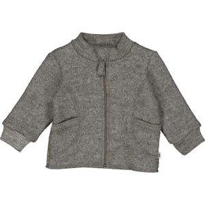 Müsli by GREEN COTTON - Fleece Jas - Lichtgrijs - Normale Pasvorm