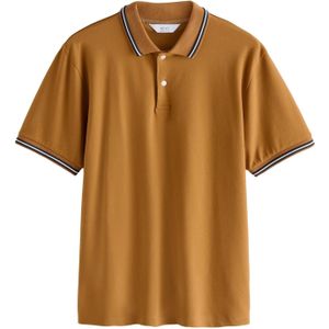 Next Shirt  curry / zwart / wit