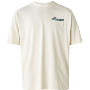 ELLESSE - T1 - Shirt - Cyaan Blauw / Offwhite - Kwartmouw