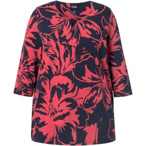 Ulla Popken Shirt  navy / rood