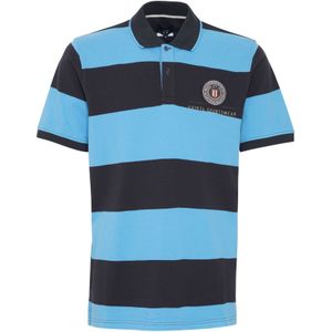 FQ1924 Shirt 'Peter'  donkerblauw / zwart