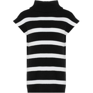 DreiMaster Maritim Trui  zwart / wit