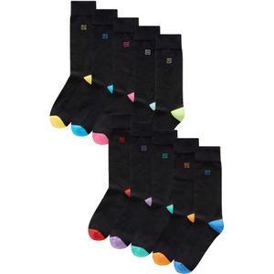 Next Sokken  blauw / azuur / hemelsblauw / lichtblauw / geel / lichtgroen / lila / oranje / lichtroze / rood / zwart