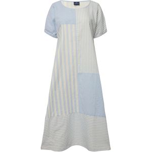 LAURASØN Jurk  lichtblauw / wit