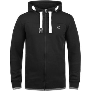 !Solid - Benjamin - Sweatvest - Zilvergrijs - Met Capuchon