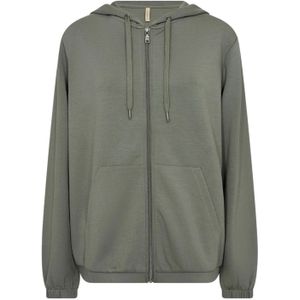 Soyaconcept Sweatvest 'Banu 177'  rookgrijs