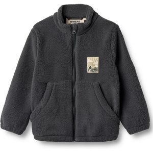 WHEAT Fleece jas 'Helge'  antraciet