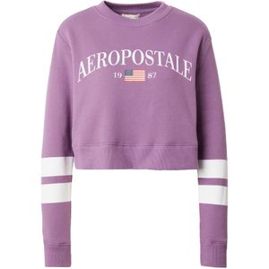 AÉROPOSTALE Sweatshirt 'USA'  navy / lila / rood / wit