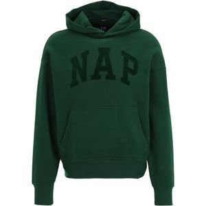 GAP Sweatshirt 'NAP'  spar / donkergroen