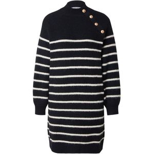 ABOUT YOU Jurk 'Dinah'  zwart / wit