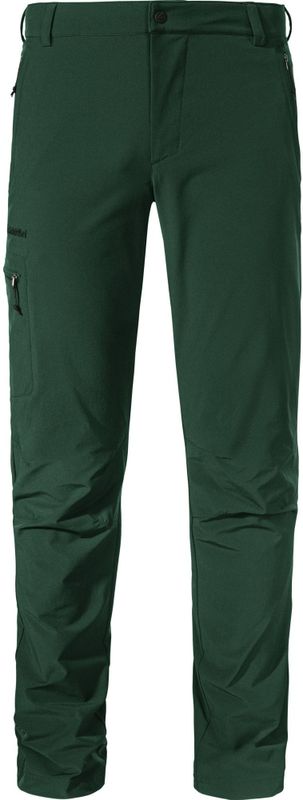 Schöffel - Outdoorbroek - Groen - Slim Fit - Wandelen - Trekking