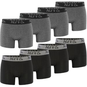 Phil & Co. Berlin Boxershorts  grijs / zwart
