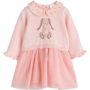 Next Jurk  beige / rosa