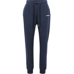 Oldskull Broek  donkerblauw / wit