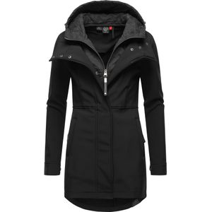 Ragwear Functionele mantel 'Ybela'  antraciet / zwart