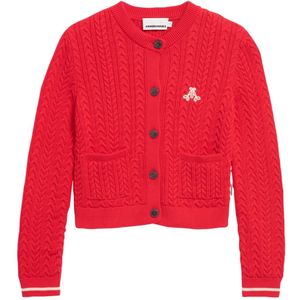 ARMEDANGELS Gebreid vest  rood