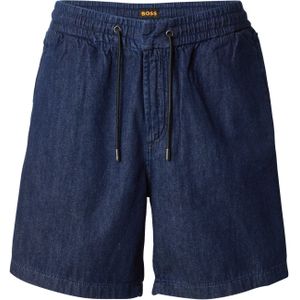 BOSS - Relaxed-fit Short - Donkerblauw - Denim