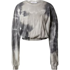 ABOUT YOU Shirt 'Sissy'  grijs / zwart