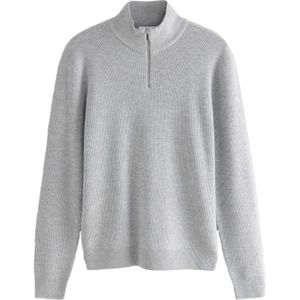 Next Trui 'Essential'  grijs gemêleerd