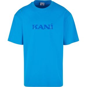 Karl Kani Shirt 'Splash Retro Tee'  aqua