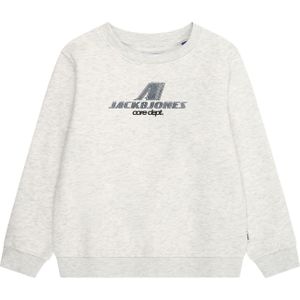 Jack & Jones Junior Sweatshirt 'JCOTIER'  navy / zwart / wit gemêleerd
