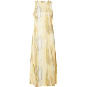 VILA Jurk 'VIMURINA'  geel / grijs / appel / wit