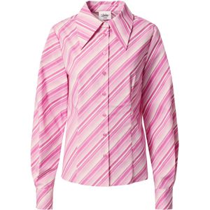 Bella x ABOUT YOU Blouse 'Fenja'  pink / rosa / wit
