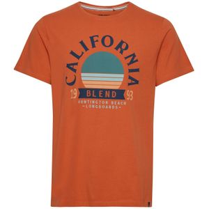 BLEND Shirt 'Ortwin'  gemengde kleuren / oranje