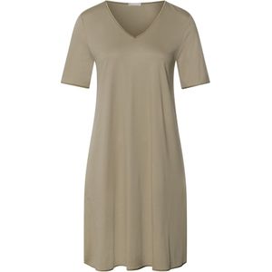 Hanro Nachthemd ' Cotton Silk '  taupe