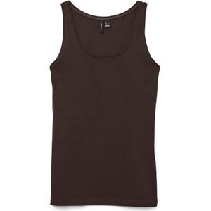 Vero Moda - VMLULU LONG TANK TOP JRS GA NOOS - Tanktop - Chocolate torte