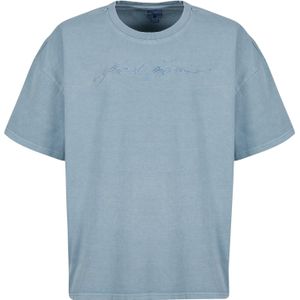 Karl Kani Shirt 'Autograph'  lichtblauw