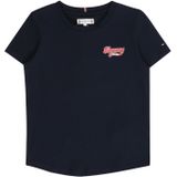 TOMMY HILFIGER - Shirt - Nachtblauw/Rood/Wit