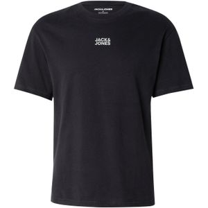 JACK & JONES Shirt 'JWHCLASSIC'  lichtgrijs / zwart