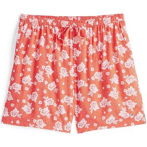 Tommy Jeans Broek  oranje / wit