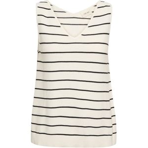 Cream Trui 'Sillar'  zwart / natuurwit