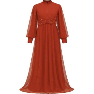 MODAMIHRAM Avondjurk  donkerrood