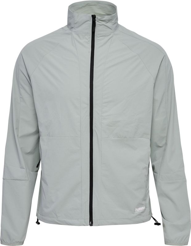 Hummel - Sportsweatvest - Grijs - Lange Mouw - Normale Pasvorm