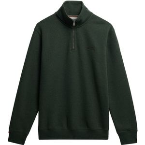 Superdry - Essential Logo Half Zip - Trui - Losse Pasvorm