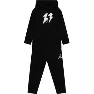 Jordan Joggingpak  lichtgrijs / zwart / wit