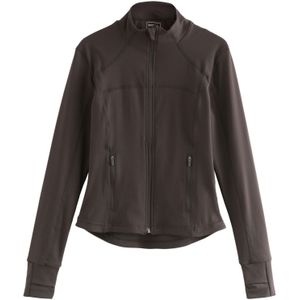 Next Sportief sweatvest  chocoladebruin